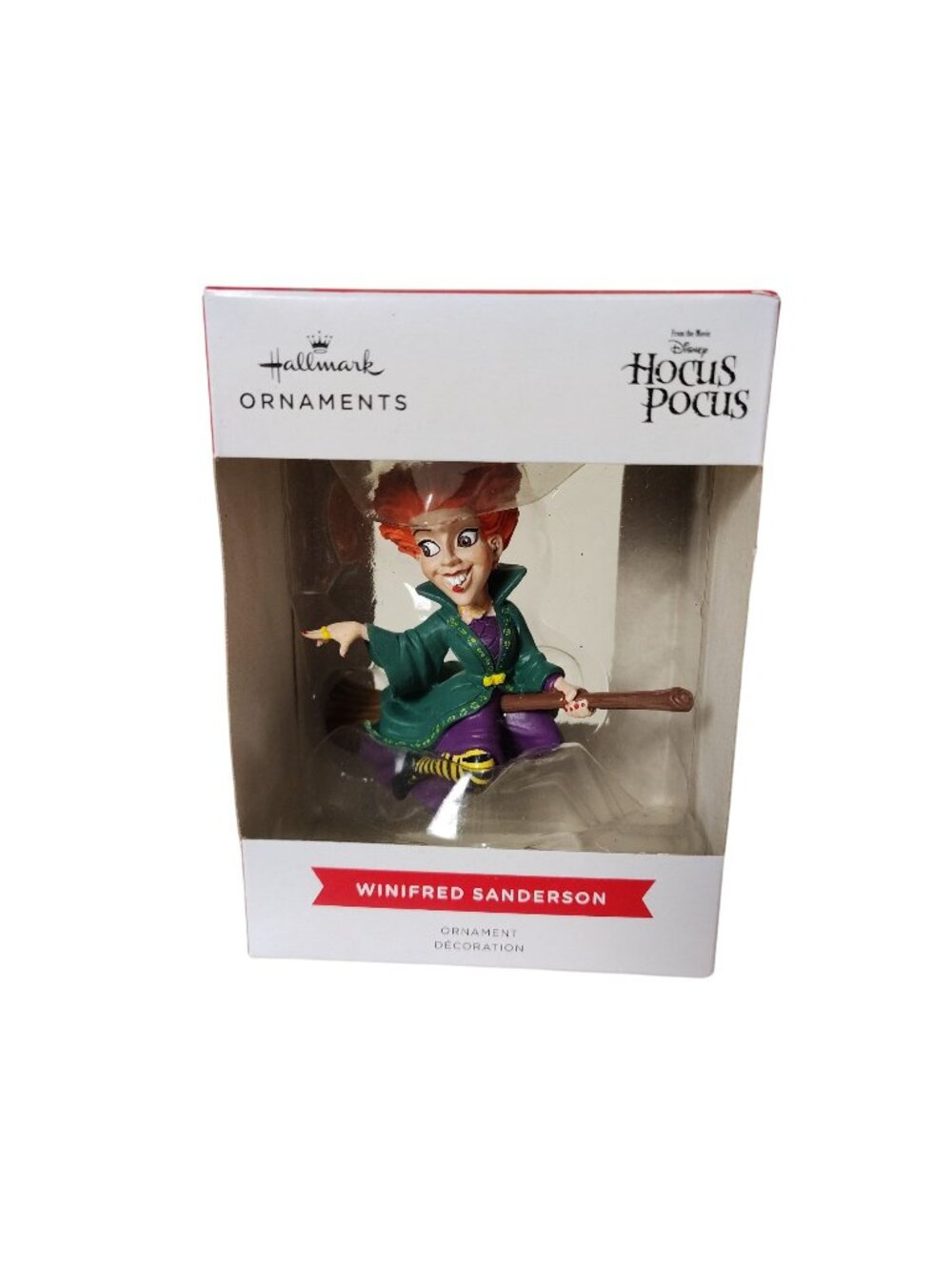 Hallmark Disney Hocus Pocus Winifred Sanderson Christmas Tree Ornament New In Bo